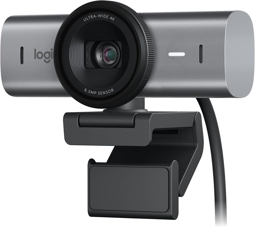 Logitech MX Brio Ultra HD 4K Webcam Collaboration and Streaming